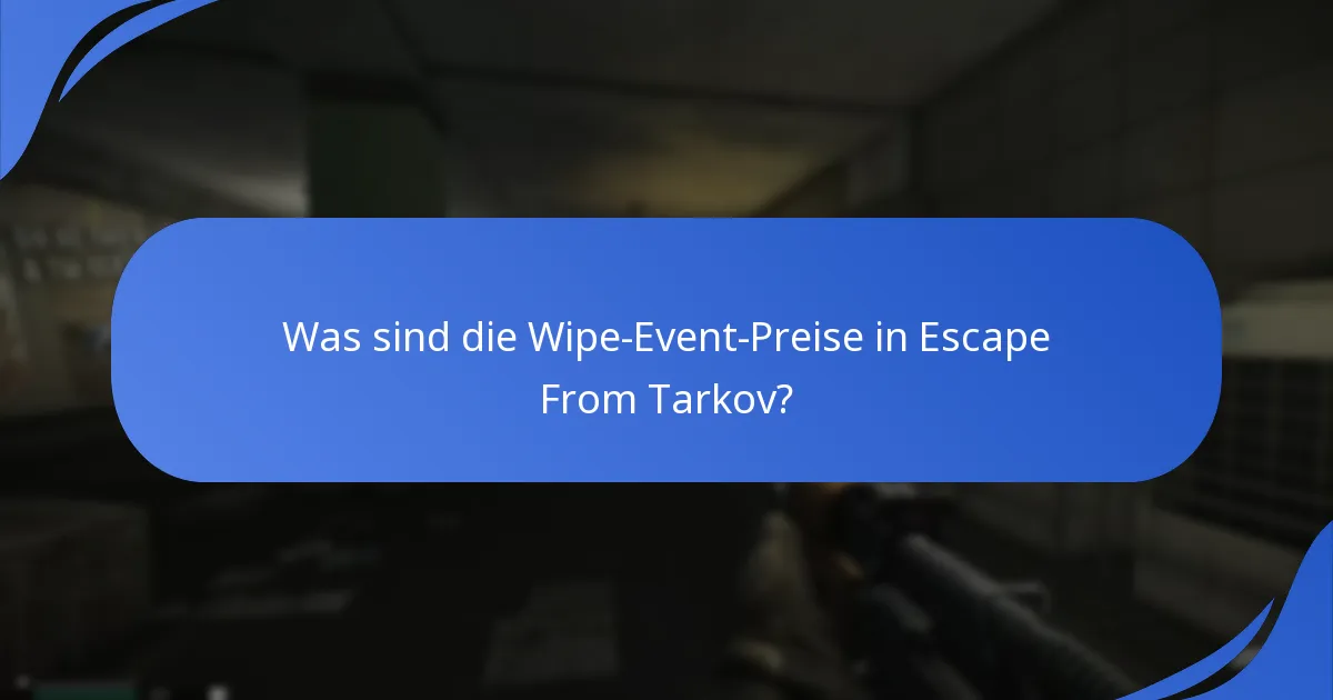 Welche Sicherheitsmaßnahmen sollte ich während des Wipe-Events ergreifen?