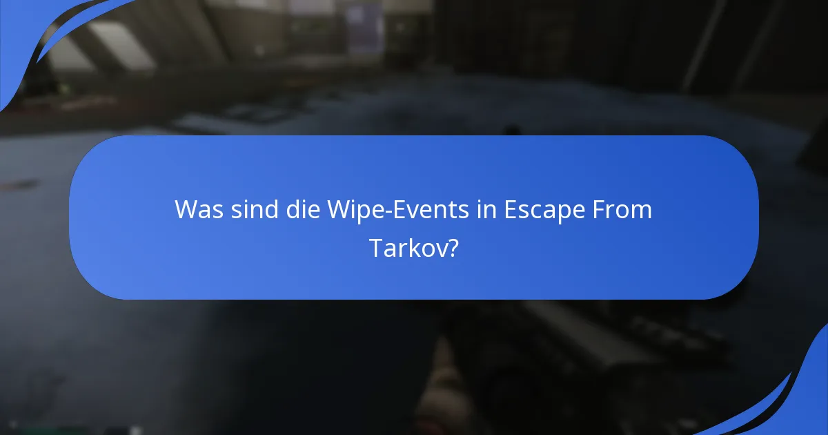 Wie haben die Reaktionen der Community die Wahrnehmung von Wipe-Events geprägt?