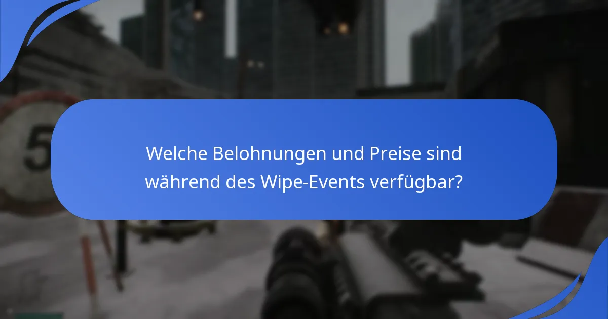 Wie wird das Engagement der Spieler während des Wipe-Events gemessen?