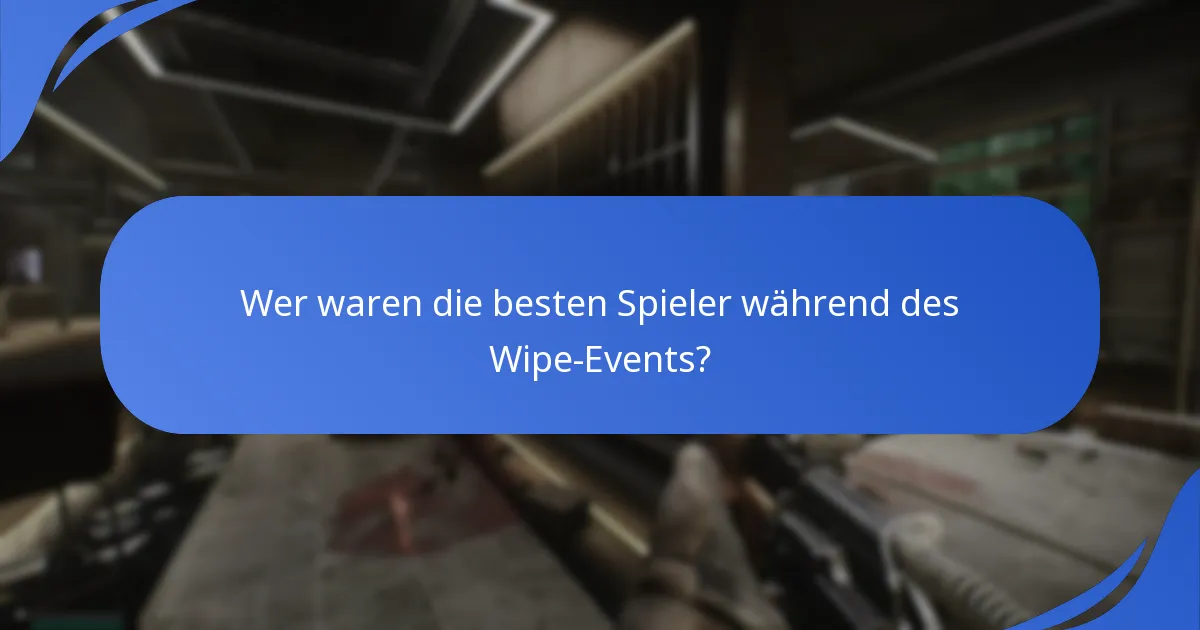 Wie vergleichen sich die Preise des Wipe-Events mit früheren Events?