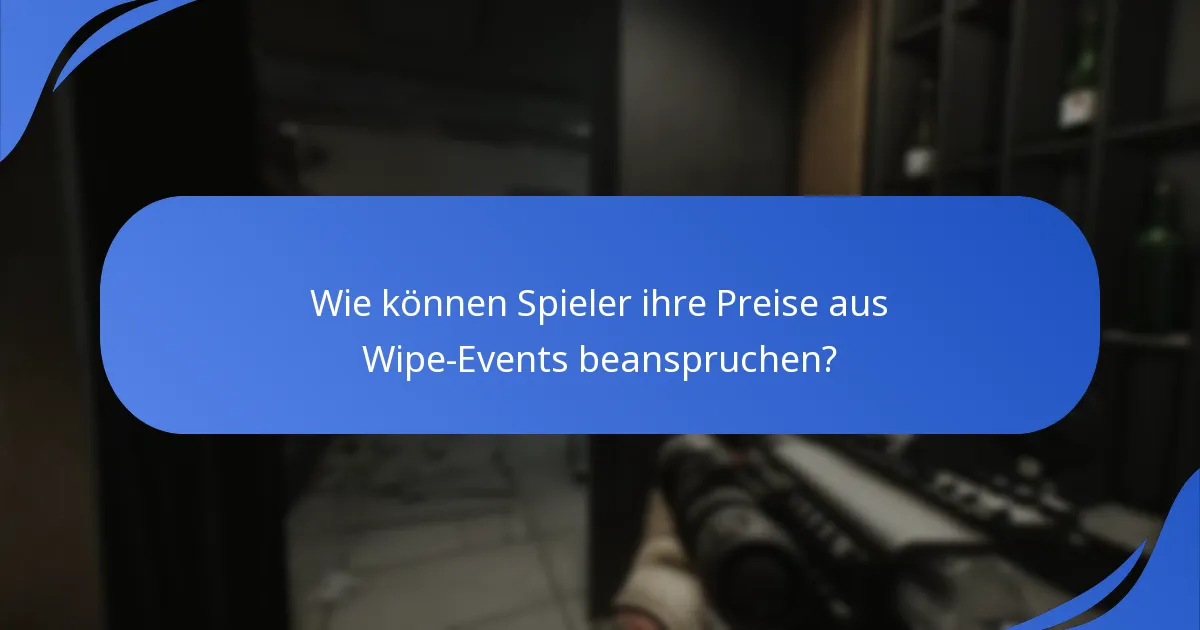 Wie vergleichen sich die Preise der Wipe-Events mit früheren Events?